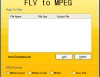 FLV → MP4, Xvid, MPEG1, Sony PSP 변환 FLV to MPEG 1.3 썸네일